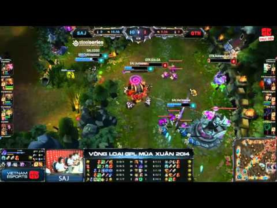 [GPL 2014 Spring] [Bảng B] Sài Gòn Jokers vs Game Thái Nguyên [02.01.2014]