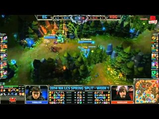 [18.01.2014] EG vs XDG [LCS NA Xuân 2014]