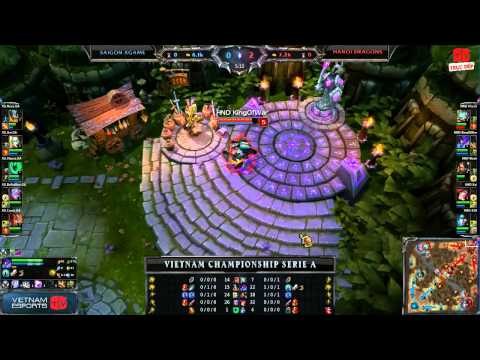 [VCS A Mùa Đông 2013] [Tuần 7] Saigon Xgame vs Hanoi Dragons [14.12.2013]