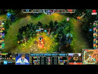 [09.02.2014] C9 vs XDG [LCS NA Xuân 2014]