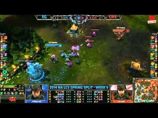 [16.02.2014] EG vs CRS [LCS NA Xuân 2014]