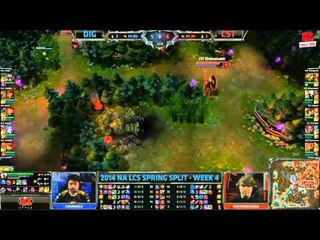[09.02.2014] DIG vs CST [LCS NA Xuân 2014]