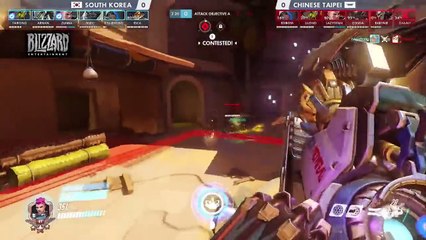 [저장용] 161031 오버워치 월드컵 예선 Group C (미로, 준바, 에스카) 한국 vs. 대만