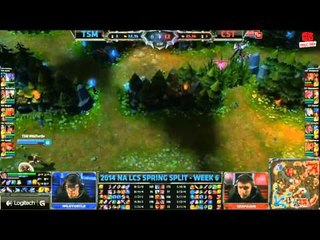 [23.02.2014] TSM vs CST [LCS NA Xuân 2014]