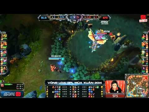 [GPL 2014 Spring] [Bảng A] Hà Nội BLG vs Sài Gòn Fantastic Five [02.01.2014]