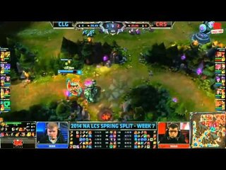 [02.03.2014] CLG vs CRS [LCS NA Xuân 2014]