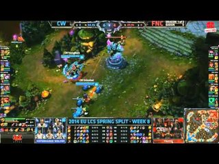 [05.03.2014] CW vs FNC [LCS EU Xuân 2014]