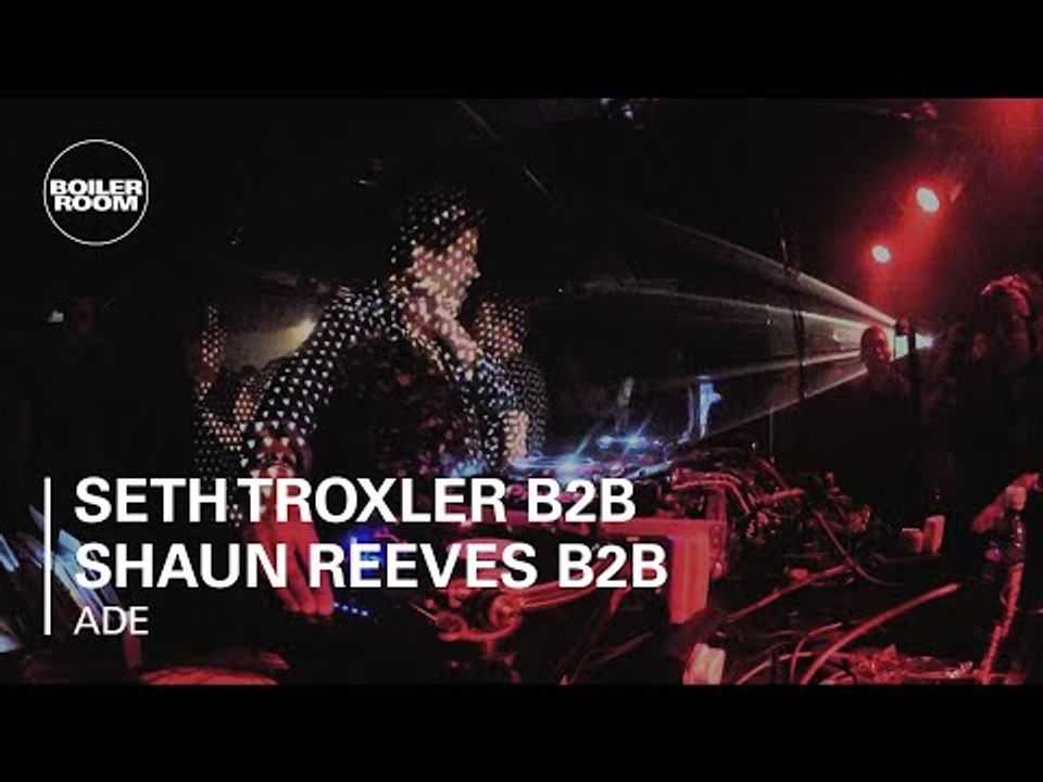 Seth Troxler B2B Shaun Reeves B2B Ryan Crosson Boiler Room DJ Set at ADE