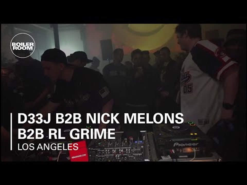 D33J b2b Nick Melons b2b RL Grime at RBMA x Wedidit x Boiler Room LA
