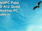 VIBOX Killstreak LA10139 KomplettPC Paket  42GHz AMD A12 QuadCore CPU Desktop PC