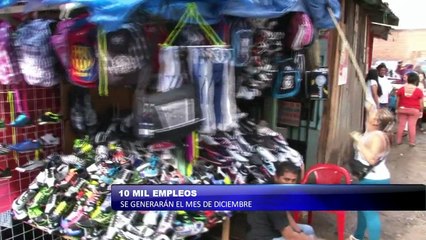 10 mil empleos se generan el mes de Diciembre