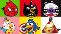 Angry Birds Transform Compilations - Angry Birds Transform into Pokemon Marvel Hero MLP Paw Patrol
