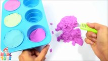 DIY How To Make Colors Kinetic Sand Ice Cream Cone Learn Colors For Children by Haus Toys-3Tw2vVwQOt4