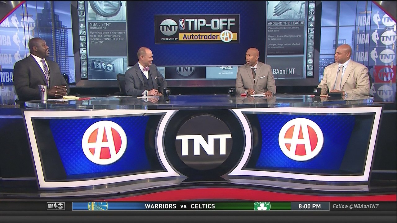 NBA on TNT crew plays a prank on E.J.