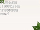 Gamer PC System Intel i56500 4x32 GHz 8GB DDR4 RAM 1000GB HDD nVidia GTX1050 2GB