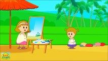 Learn Colors With Balls Finger Family Nursery Rhymes Dancing Balls On Finger Family Song by KidsCamp