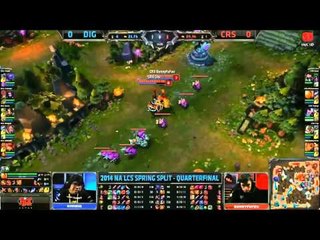 [19.04.2014] DIG vs CRS [LCS NA Xuân 2014][Tứ Kết 2 - Trận 1]