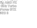 AnkermannPC PC System AMD Konfig AMD FX 4300 4x380 GHz Turbo 400GHz GeForce GTX 1060 6GB