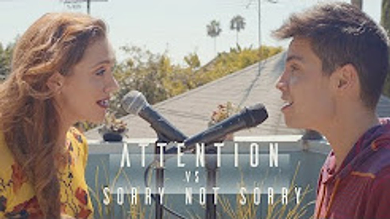 Attention vs. Sorry Not Sorry (Charlie Puth-Demi Lovato MASHUP) - Sam Tsui & Alyson Stoner