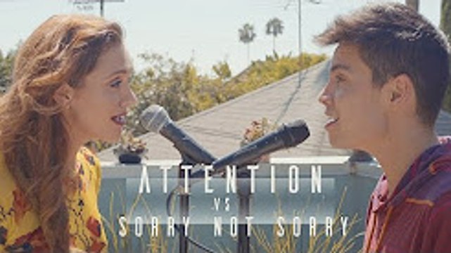Attention vs. Sorry Not Sorry (Charlie Puth-Demi Lovato MASHUP) - Sam Tsui & Alyson Stoner