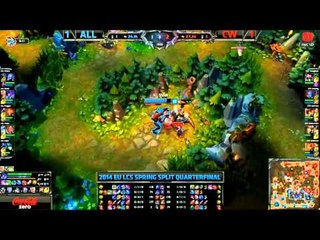 [15.04.2014] ALL vs CW [LCS EU Xuân 2014][Tứ Kết 1 - Trận 3]
