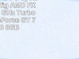 AnkermannPC PC System AMD Konfig AMD FX 4300 4x380 GHz Turbo 400GHz GeForce GT 710 2GB