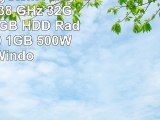 Office PC System AMD FX4300 4x38 GHz 32GB RAM 2000GB HDD Radeon HD3000 1GB 500W inkl