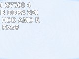 Kiebel 184271 GamerPC v70 Intel i57500 4x34GHz  16GB DDR4  250GB SSD  1TB HDD