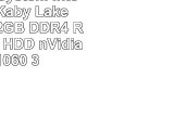 Gamer PC System Intel i77700K Kaby Lake 4x42 GHz 32GB DDR4 RAM 2000GB HDD nVidia