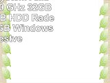 Gamer PC System AMD FX8350 8x40 GHz 32GB RAM 2000GB HDD Radeon RX580 8GB  Windows 10
