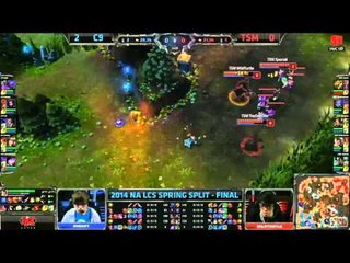 [21.04.2014] C9 vs TSM [LCS NA Xuân 2014][Chung kết - Trận 3]
