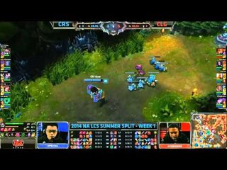 [24.05.2014] CRS vs CLG [LCS NA Hè 2014]