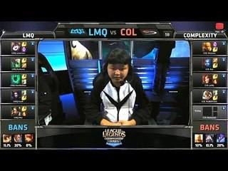 [09.06.2014] LMQ vs COL [LCS NA Hè 2014]