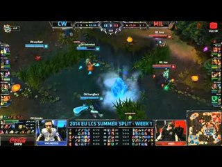 [21.05.2014] CW vs MIL [LCS EU Hè 2014]