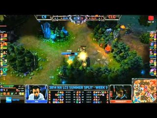 [09.06.2014] C9 vs CLG [LCS NA Hè 2014]