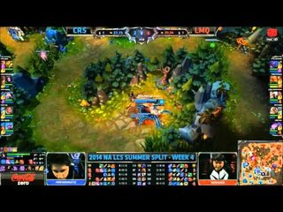 [16.06.2014] CRS vs LMQ [LCS NA Hè 2014]