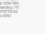Modula Skull Canyon  powered by Intel Mini Gaming Desktop PC Intel Core i76770HQ 26