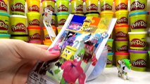 GIANT PLAY DOH SURPRISE EGG TSUM TSUM FROZEN MINECRAFT SHOPKINS MY LITTLE PONY UNICORNO AND MORE