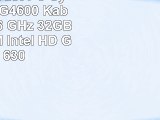 Office Aufrüst PC System Intel G4600 Kaby Lake 2x36 GHz 32GB DDR4 RAM Intel HD Grafik