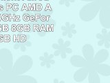 AGANDO Silent Allround  Business PC  AMD A45300 2x 34GHz  GeForce GT730 4GB  8GB RAM