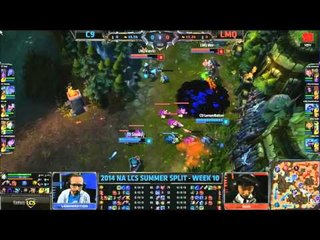 [28.07.2014] C9 vs LMQ [LCS NA Hè 2014]
