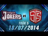 [18.07.2014] SAJ vs SF5 [GPL Mùa Hè 2014] [Tứ Kết 2 - Trận 5]