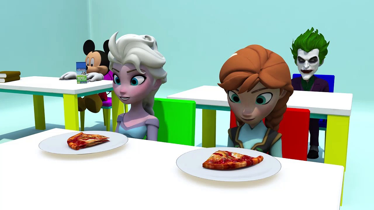 Elsa Anna Joker Mickey Poison
