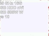 Office PC System AMD FX6300 6x35 GHz 16GB RAM 2000GB HDD nVidia GT730 2GB 500W Windows