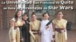 La Universidad San Francisco de Quito se llena de personajes de Star Wars