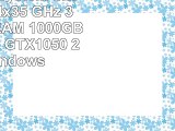 Gamer PC System Intel i56600K 4x35 GHz 32GB DDR4 RAM 1000GB HDD nVidia GTX1050 2GB