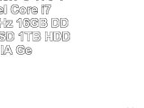 Kiebel GamerPC v70 184410  Intel Core i7 7700 4x36GHz  16GB DDR4  240GB SSD  1TB