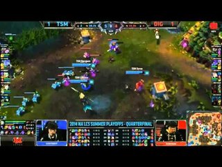 [24.08.2014] TSM vs DIG [LCS NA He 2014] [Tứ kết 1] [Trận 3]