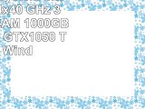 Gamer PC System Intel i76700K 4x40 GHz 32GB DDR4 RAM 1000GB HDD nVidia GTX1050 Ti 4GB