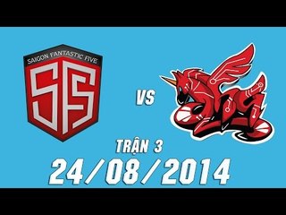 [24.08.2014] SF5 vs ahq [Vòng loại Chung kết mùa 4] [Trận 3]